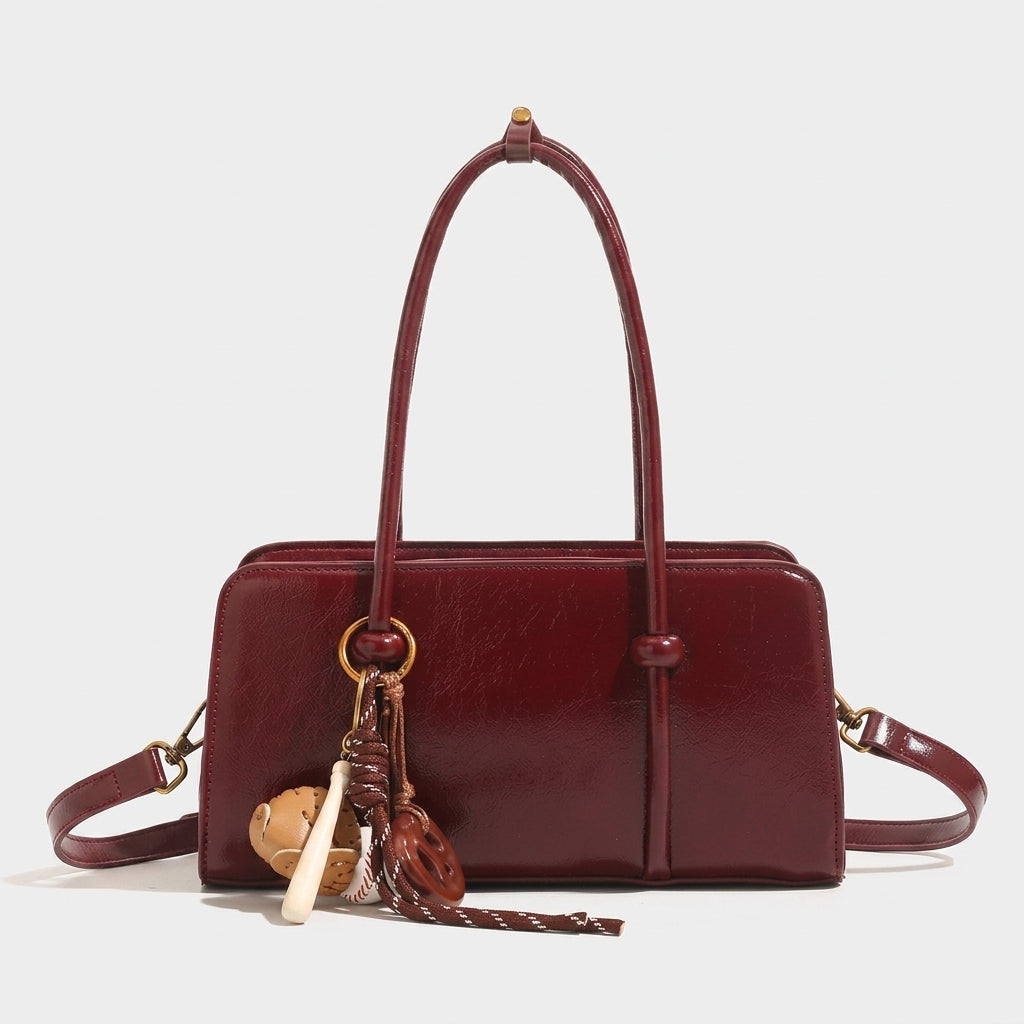 C&K Bordeaux Barrel Bag