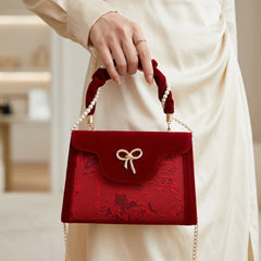 Red Jacquard