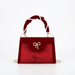 Red Jacquard