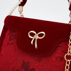 Red Jacquard