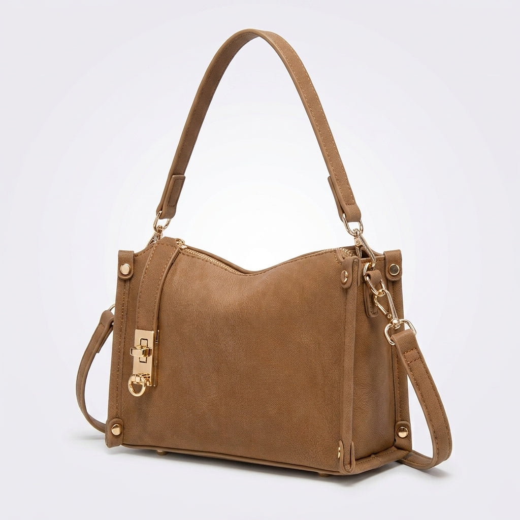 C&K Simone Box Satchel
